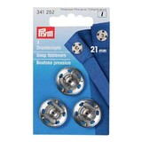 Prym Prym | aannaaidrukknopen 21mm zilver | 341252 Prym Prym | aannaaidrukknopen 21mm zilver | 341252
