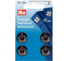 Prym Prym | aannaaidrukknopen 17mm zwart | 341254