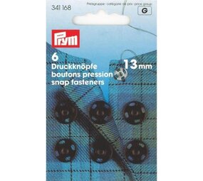 Prym Prym | aannaaidrukknopen 13mm zwart | 341168