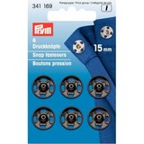 Prym Prym | aannaaidrukknopen 15mm zwart | 341169 Prym Prym | aannaaidrukknopen 15mm zwart | 341169
