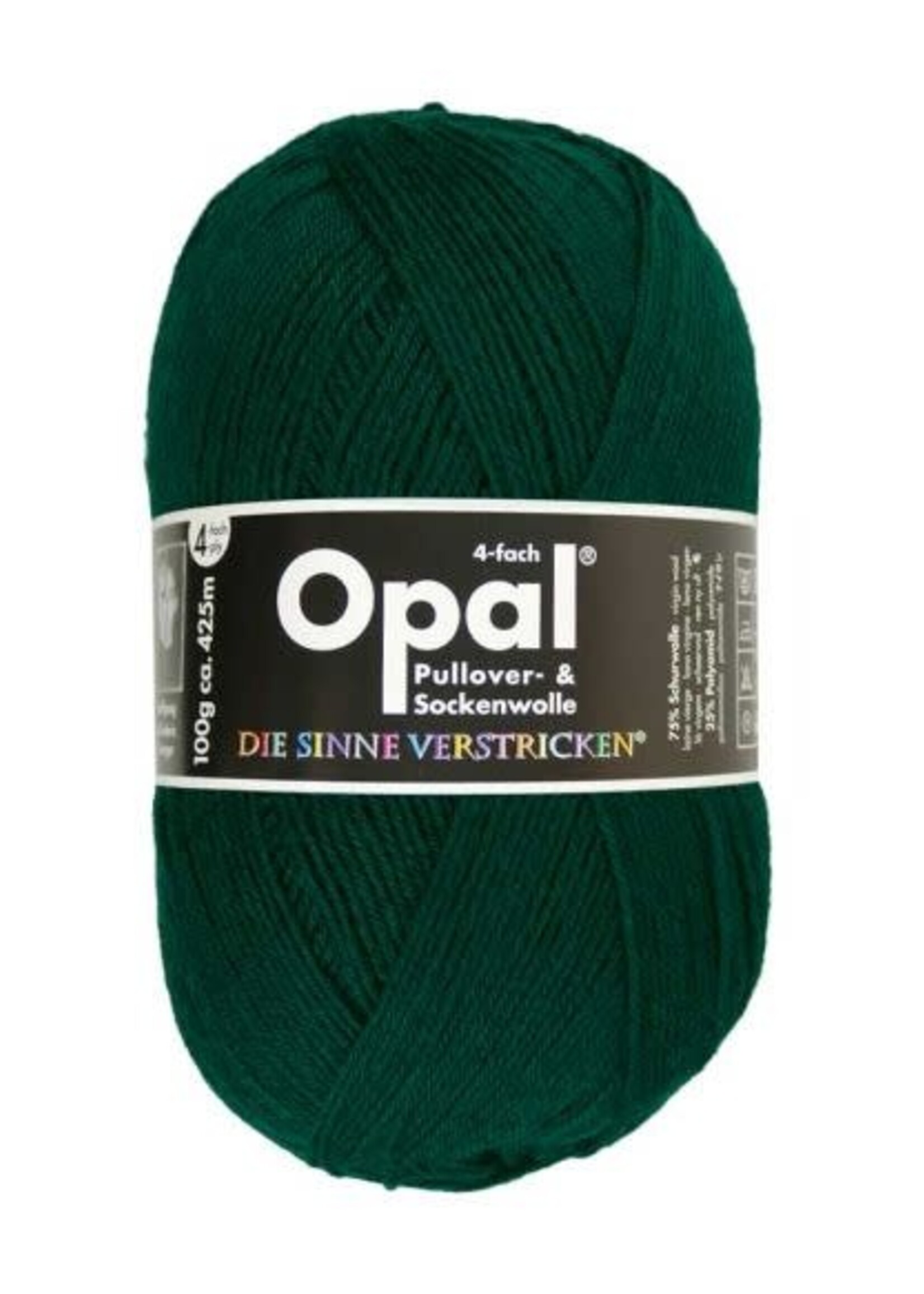 Opal Opal Uni  4-draads | 9933 woudgroen