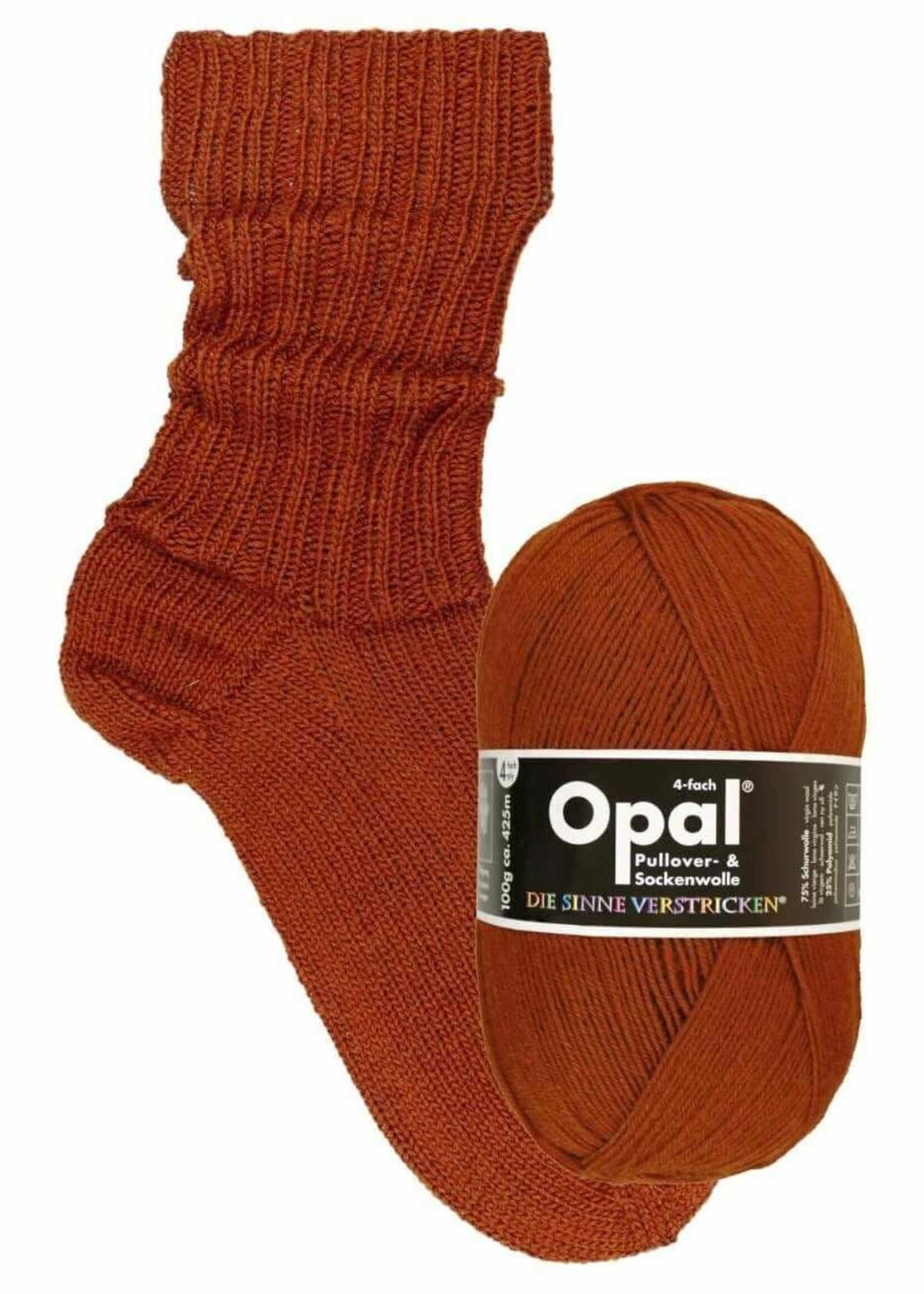 Opal Opal Uni 4-draads | 9941 bruin