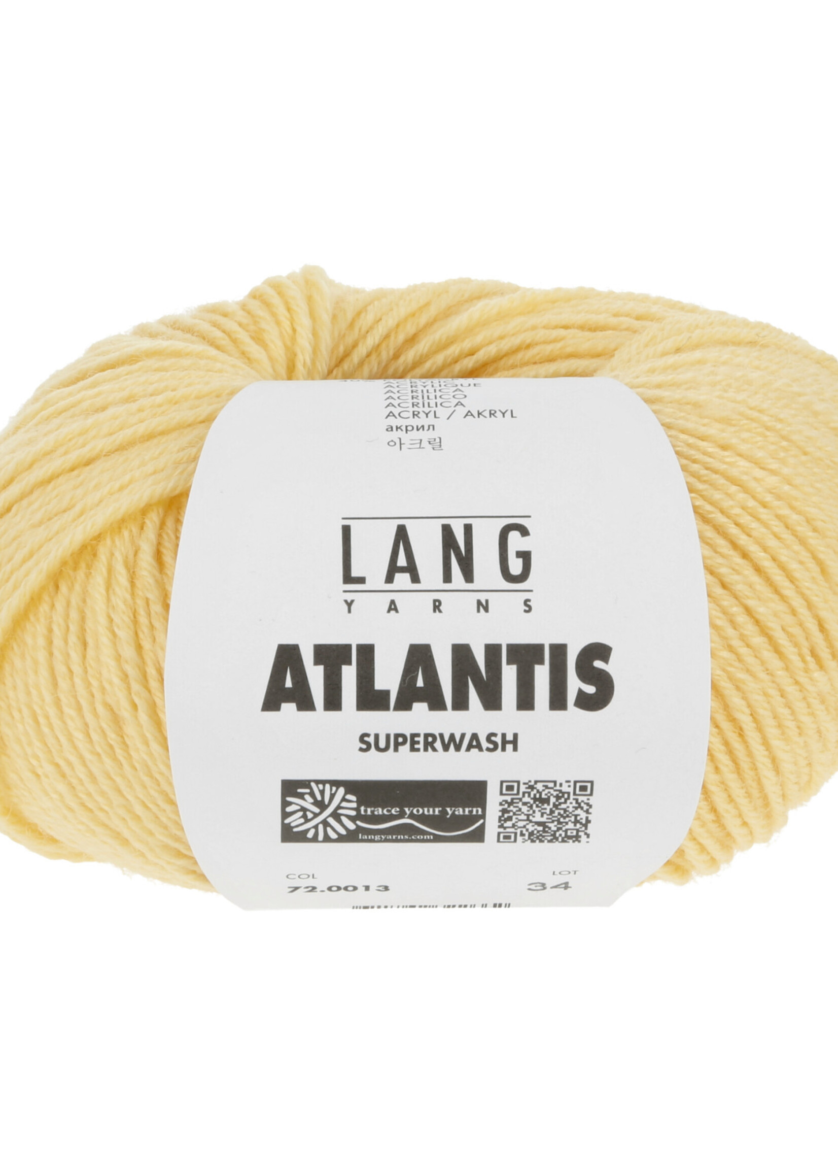 Lang Lang Yarns Atlantis | 0013 licht geel