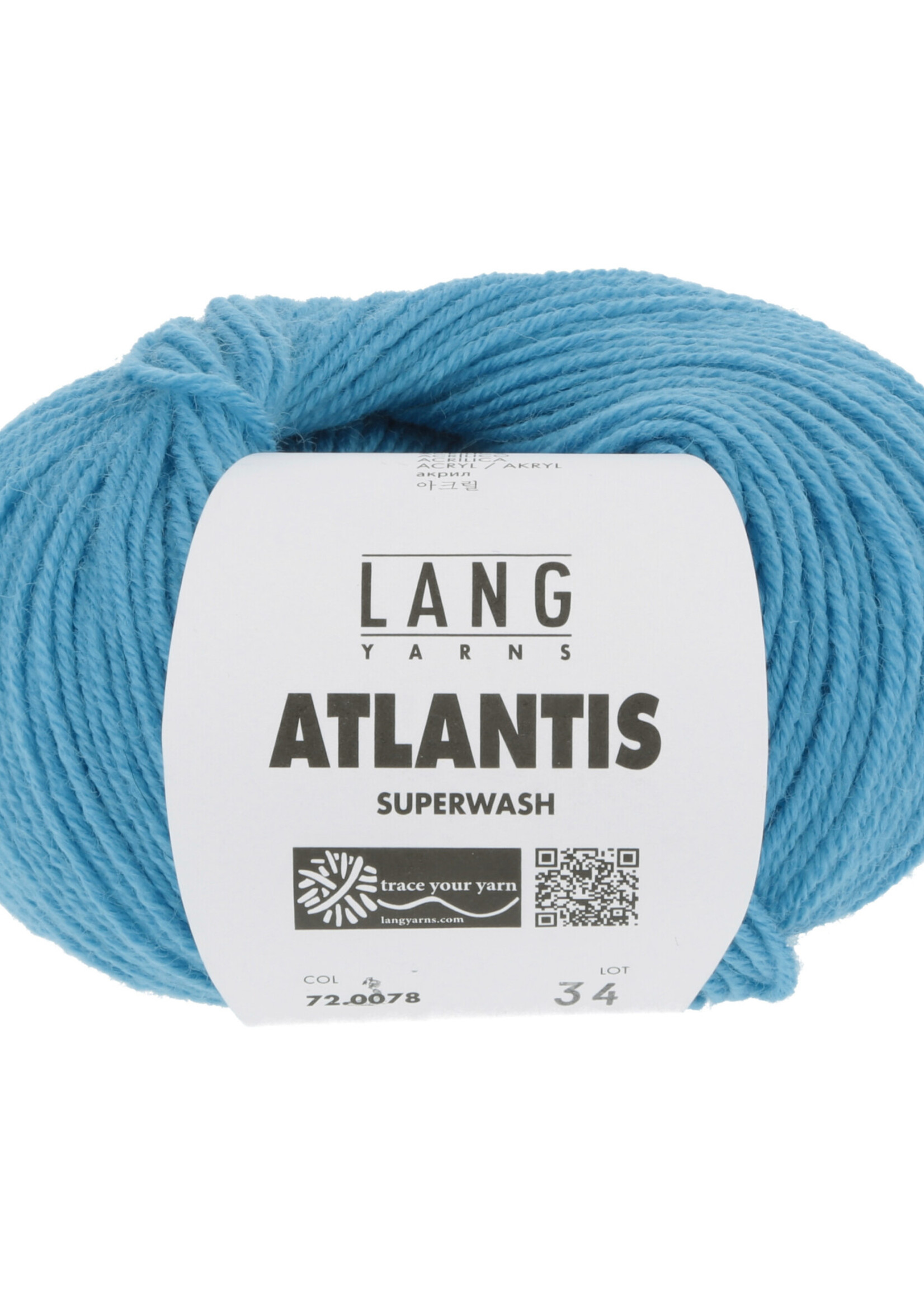 Lang Lang Yarns Atlantis | 0078 turquoise