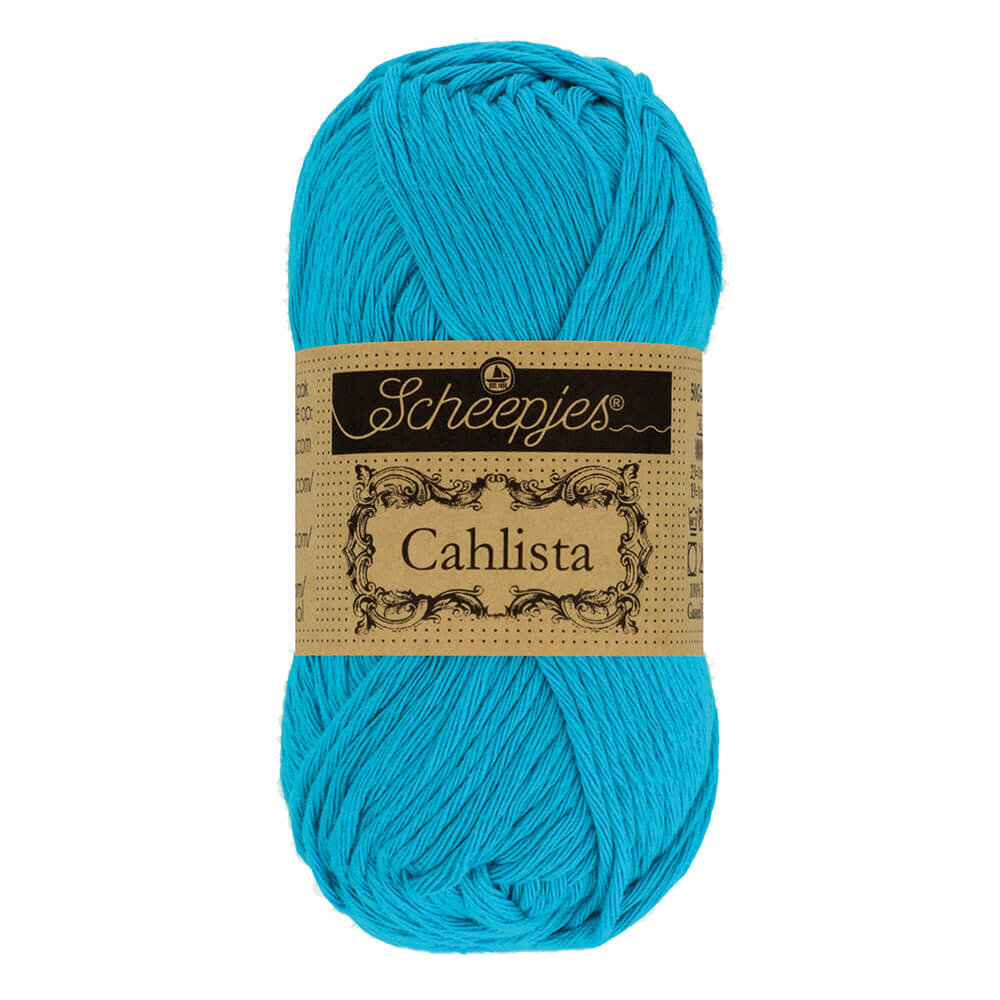 Scheepjes Scheepjes Cahlista | 146 Vivid Blue Scheepjes Scheepjes Cahlista | 146 Vivid Blue