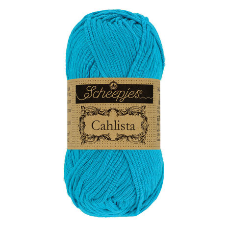 Scheepjes Scheepjes Cahlista | 146 Vivid Blue Scheepjes Scheepjes Cahlista | 146 Vivid Blue