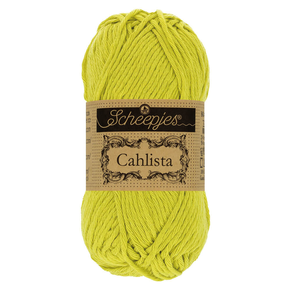 Scheepjes Scheepjes Cahlista | 245 Green Yellow