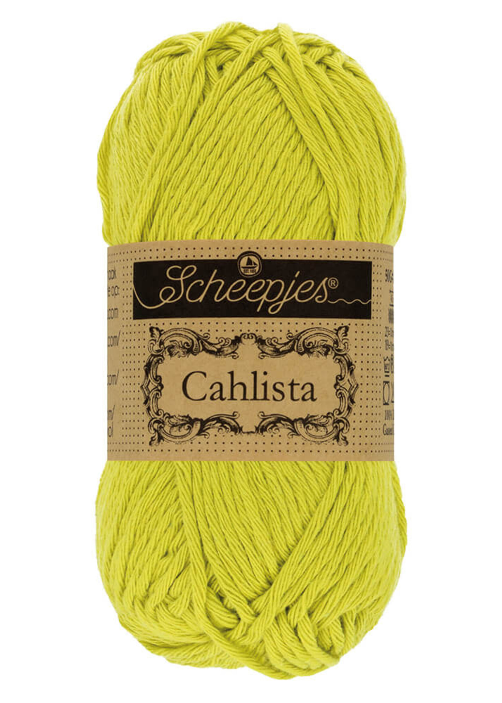 Scheepjes Scheepjes Cahlista | 245 Green Yellow