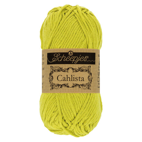 Scheepjes Scheepjes Cahlista | 245 Green Yellow