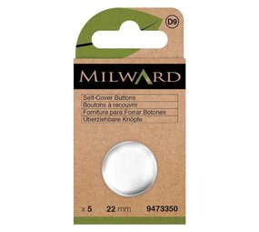 Milward Stofknopen 22mm Milward Stofknopen 22mm