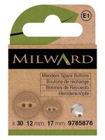 Milward Blouseknopen wit