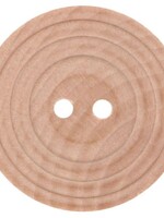 Houten knoop met rand 40mm