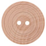 Houten knoop met rand 40mm