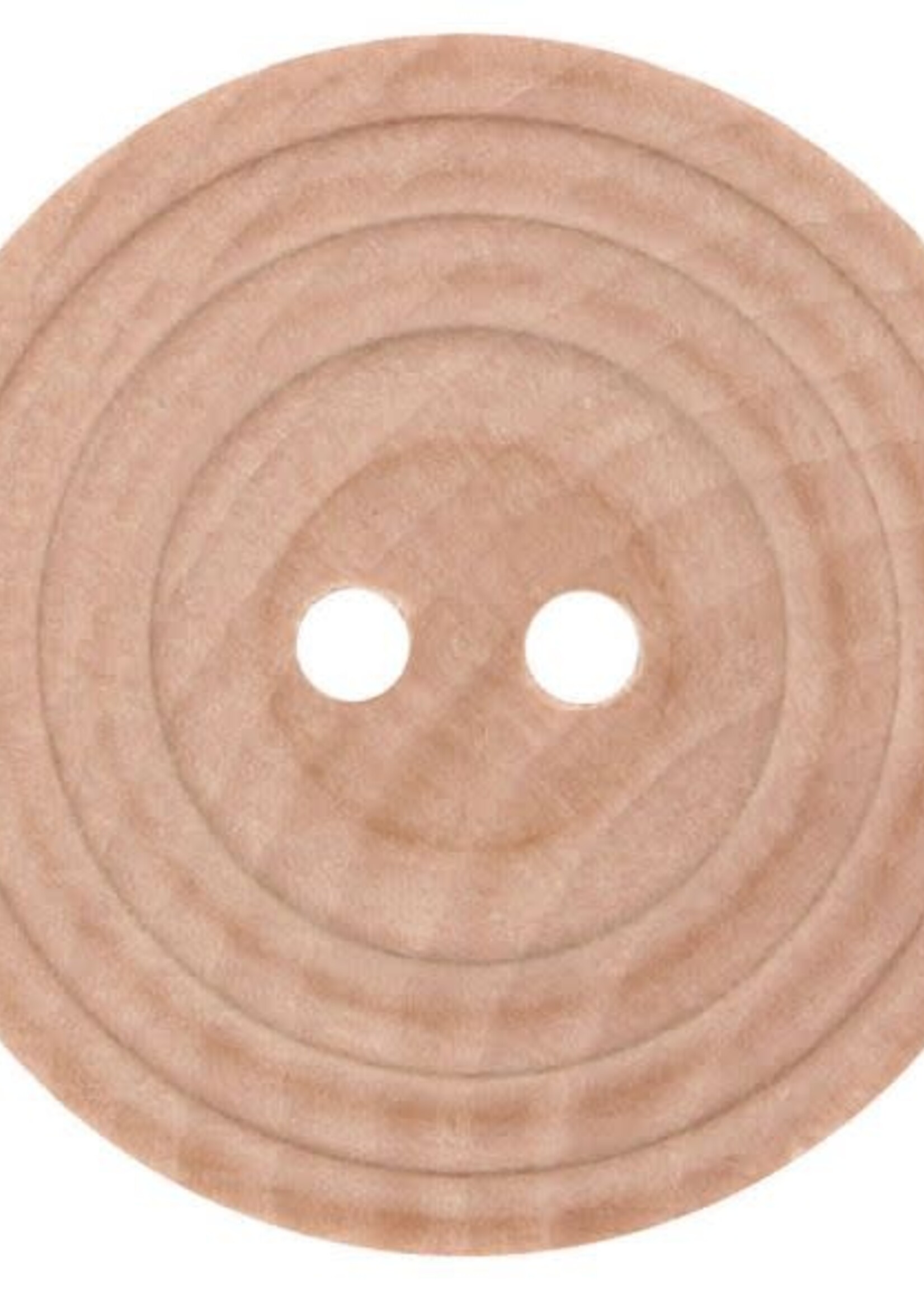 Houten knoop met rand 40mm