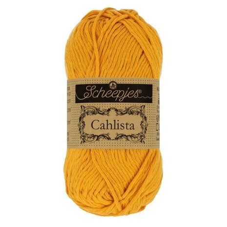 Scheepjes Scheepjes Cahlista | 249 Saffron Scheepjes Scheepjes Cahlista | 249 Saffron