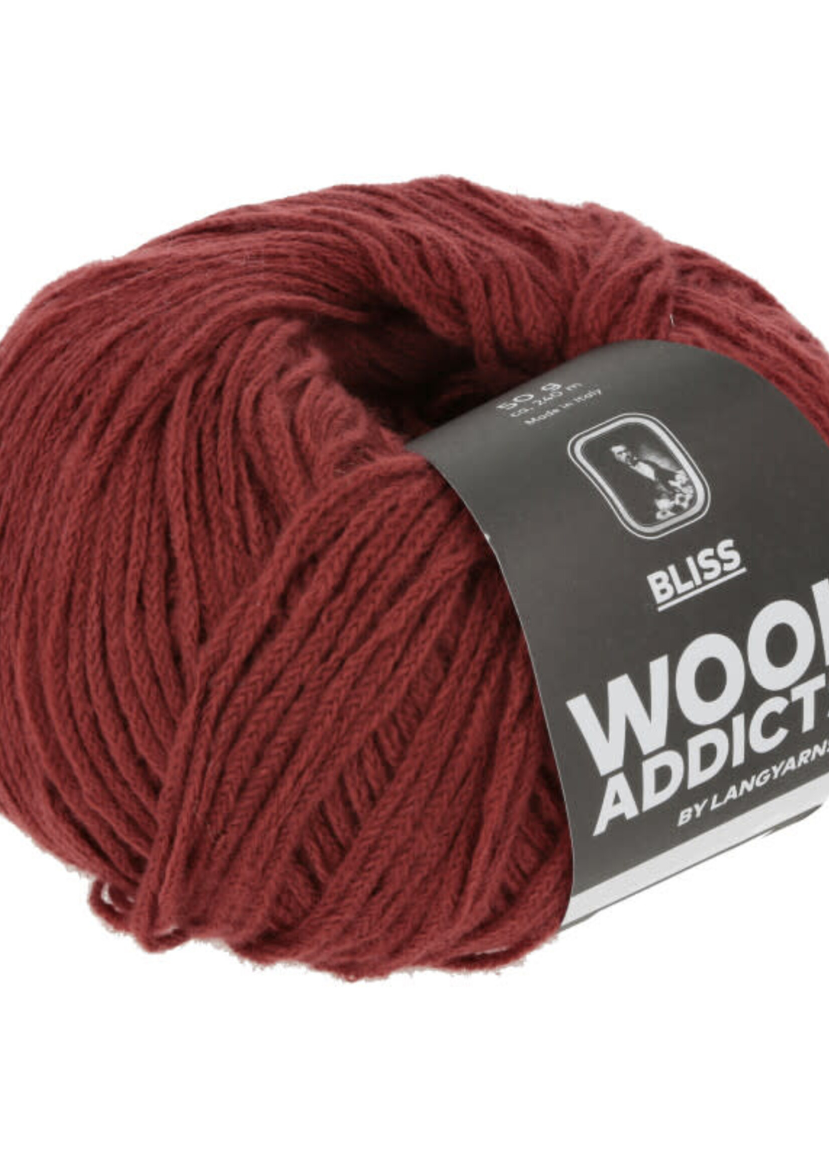 Lang Lang Yarns Bliss - Wooladdicts | 0061 donker rood