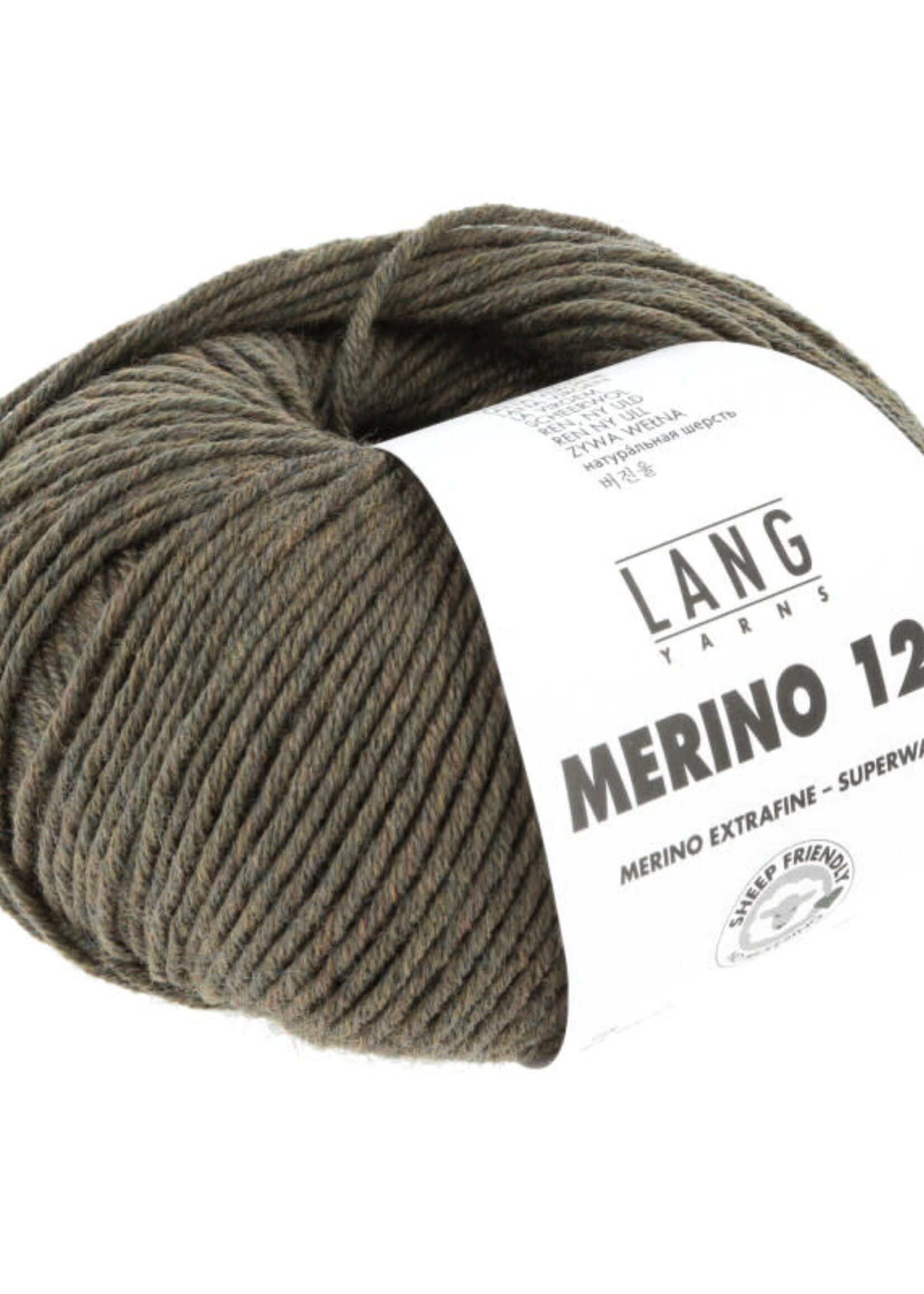 Lang Lang Yarns Merino 120 | 0598 olijf melange