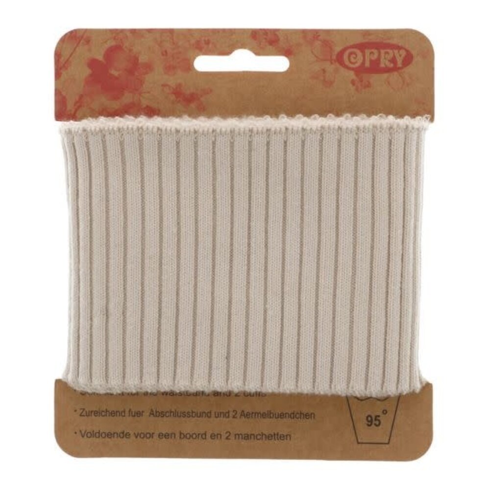 Opry Opry boord en manchetten elastisch 70mm-1,1m Opry Opry boord en manchetten elastisch 70mm-1,1m
