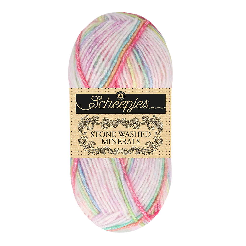 Scheepjes Scheepjes Stone Washed Minerals | 906 Opal Ocean Scheepjes Scheepjes Stone Washed Minerals | 906 Opal Ocean