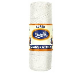 Durable Durable | Glanskatoen No. 10 Wit Durable Durable | Glanskatoen No. 10 Wit