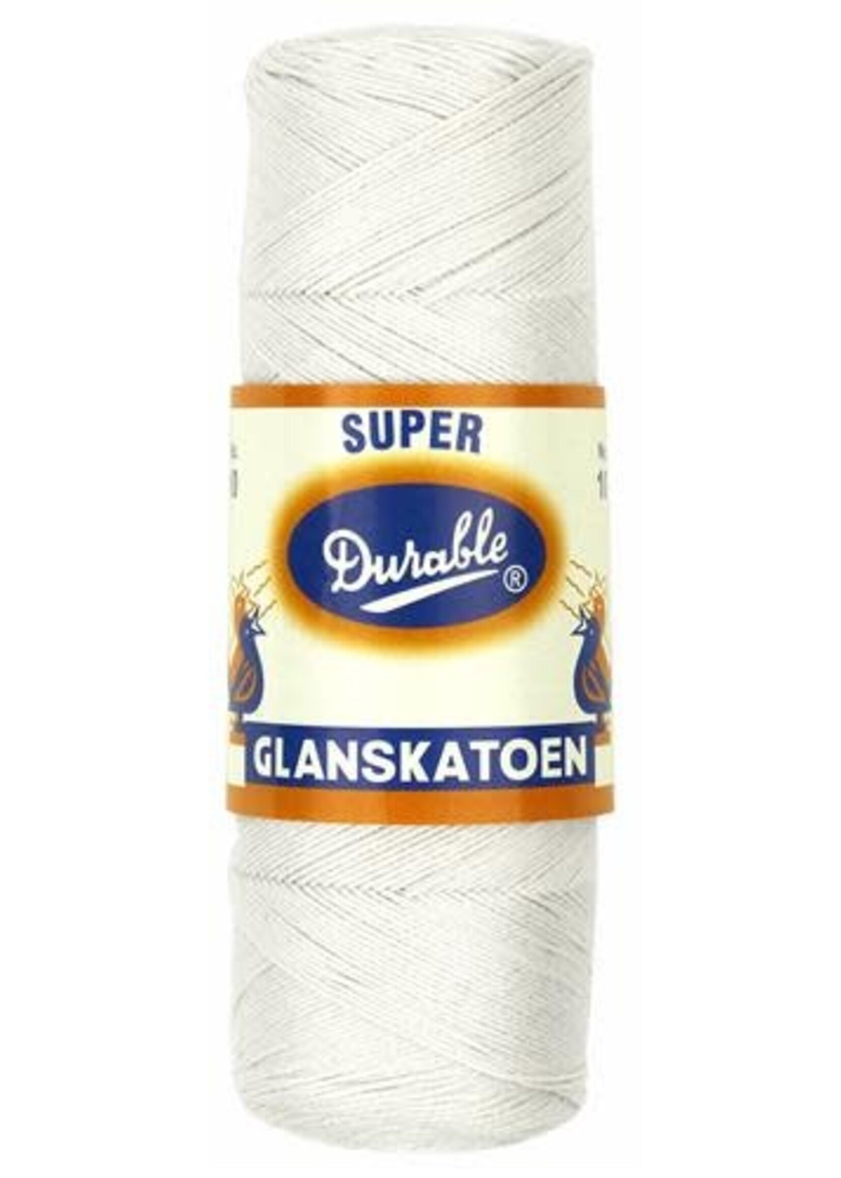 Durable Durable | Glanskatoen No. 8 Wit 009