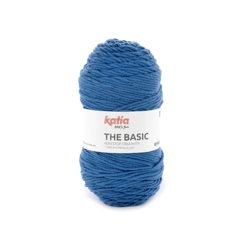 Katia Katia The Basic | 052 medium blauw Katia Katia The Basic | 052 medium blauw