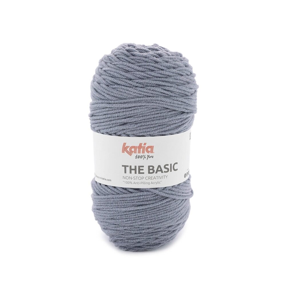 Katia Katia The Basic | 201 medium grijs Katia Katia The Basic | 201 medium grijs
