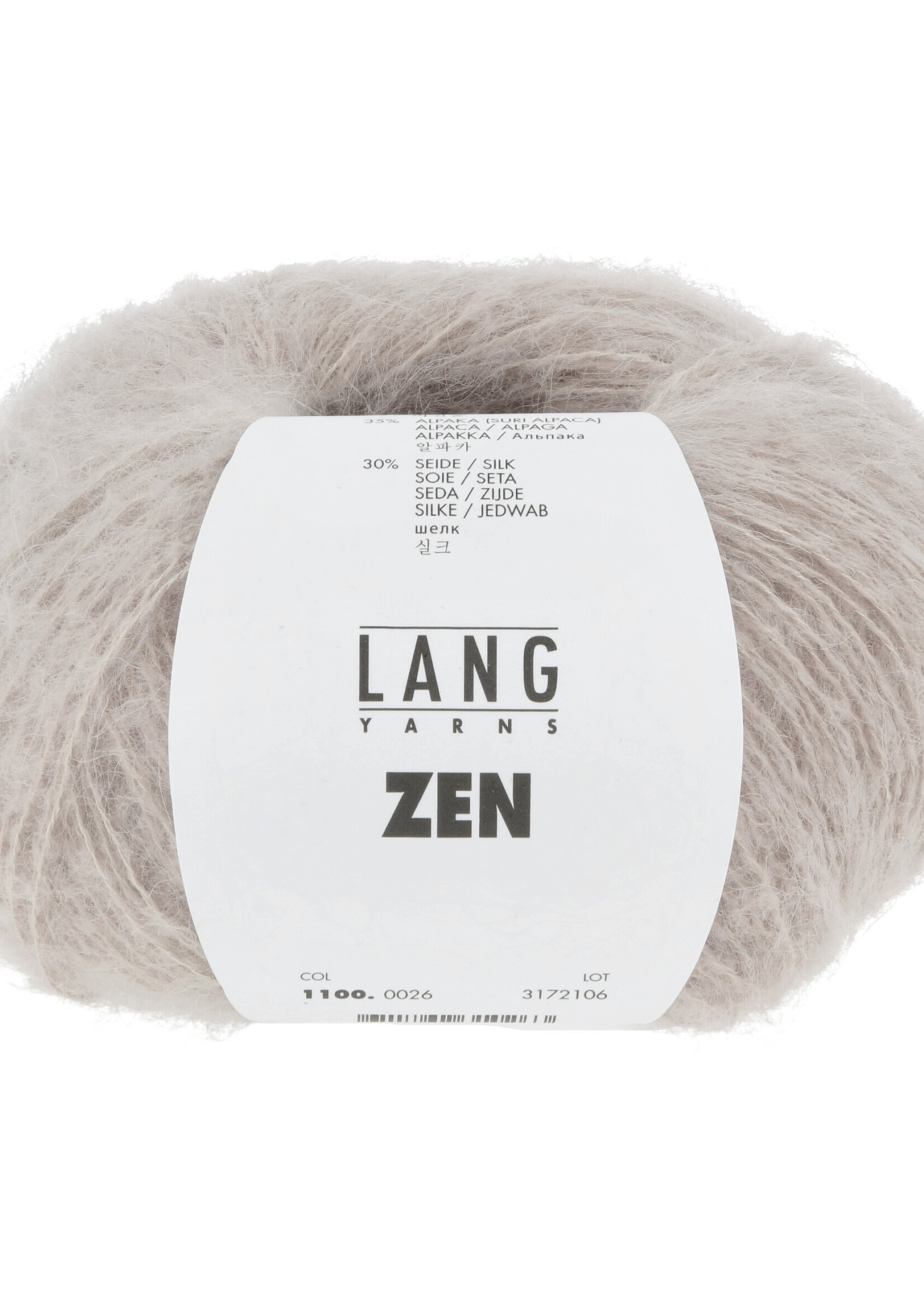 Lang Lang Yarns Zen | 0026 zand