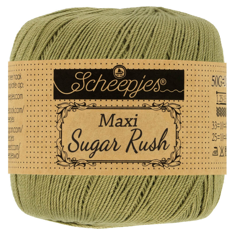 Scheepjes Scheepjes Maxi Sugar Rush | 395 Willow Scheepjes Scheepjes Maxi Sugar Rush | 395 Willow
