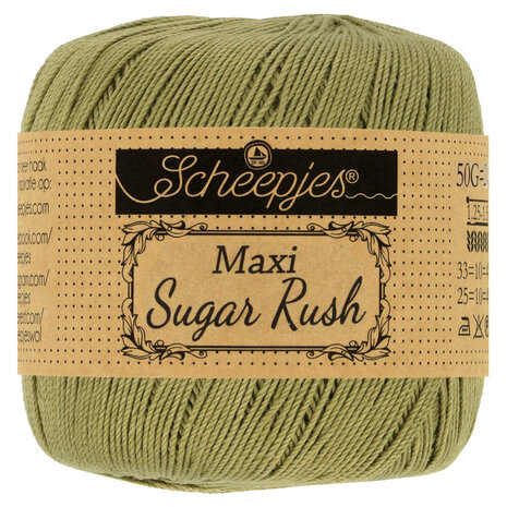 Scheepjes Scheepjes Maxi Sugar Rush | 395 Willow Scheepjes Scheepjes Maxi Sugar Rush | 395 Willow