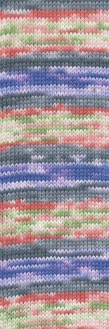 Lang Lang Yarns Move | 0012 paars/rood/groen Lang Lang Yarns Move | 0012 paars/rood/groen