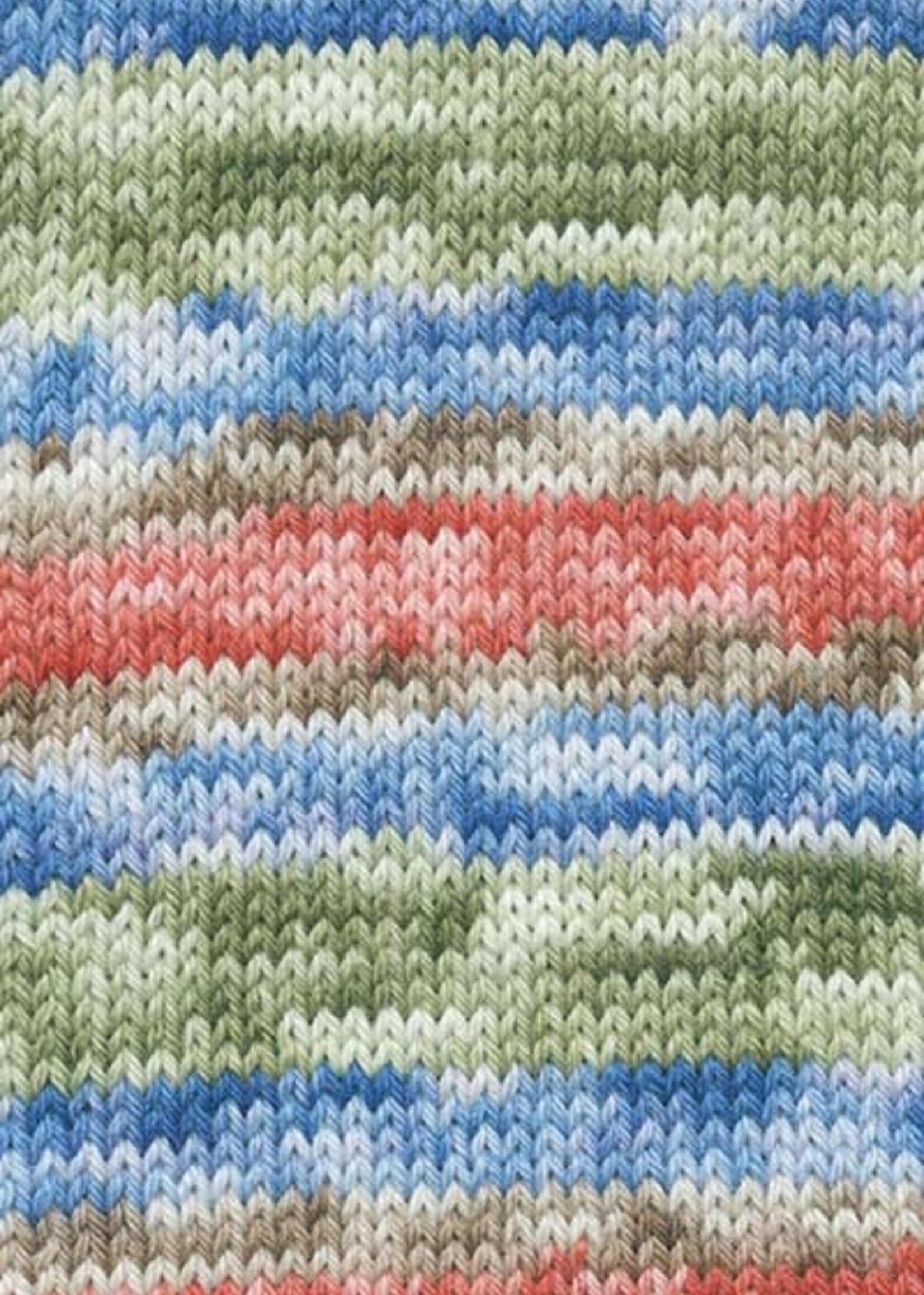 Lang Lang Yarns Move | 0011 olijf/blauw/rood
