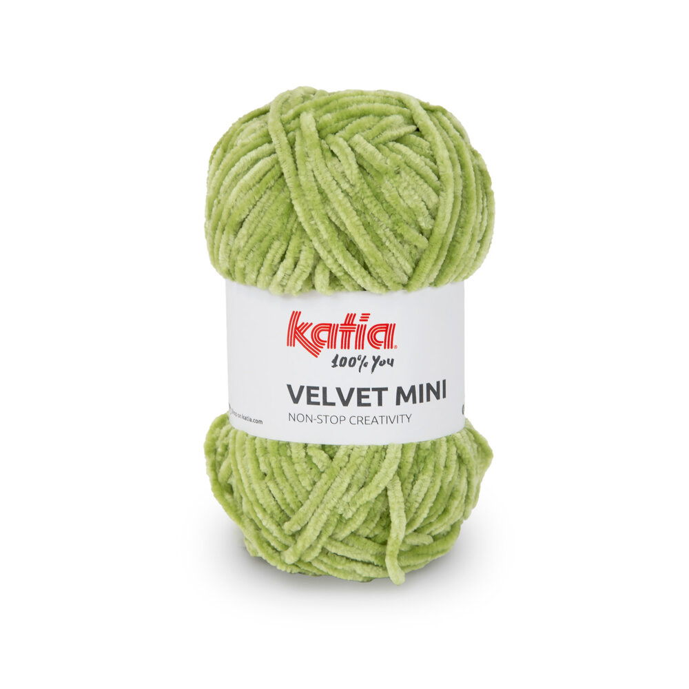 Katia Katia Velvet Mini | 206 gras groen Katia Katia Velvet Mini | 206 gras groen