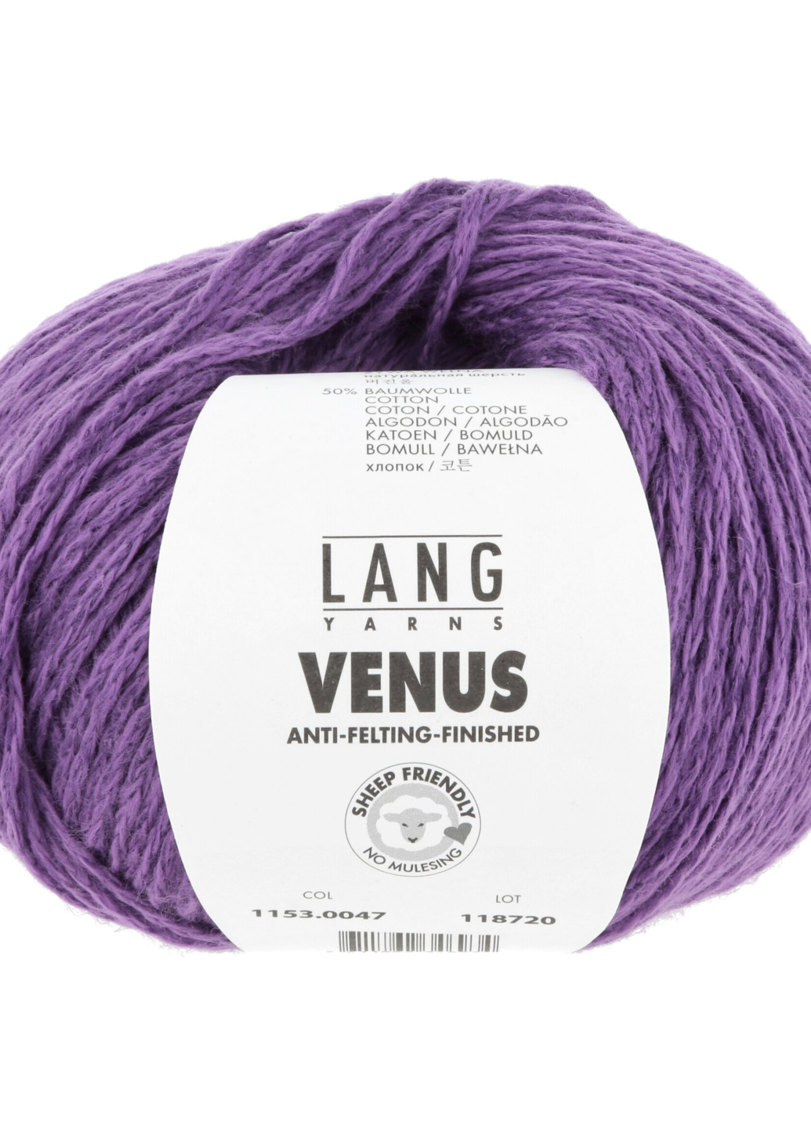 Lang Lang Yarns Venus | 0047 paars