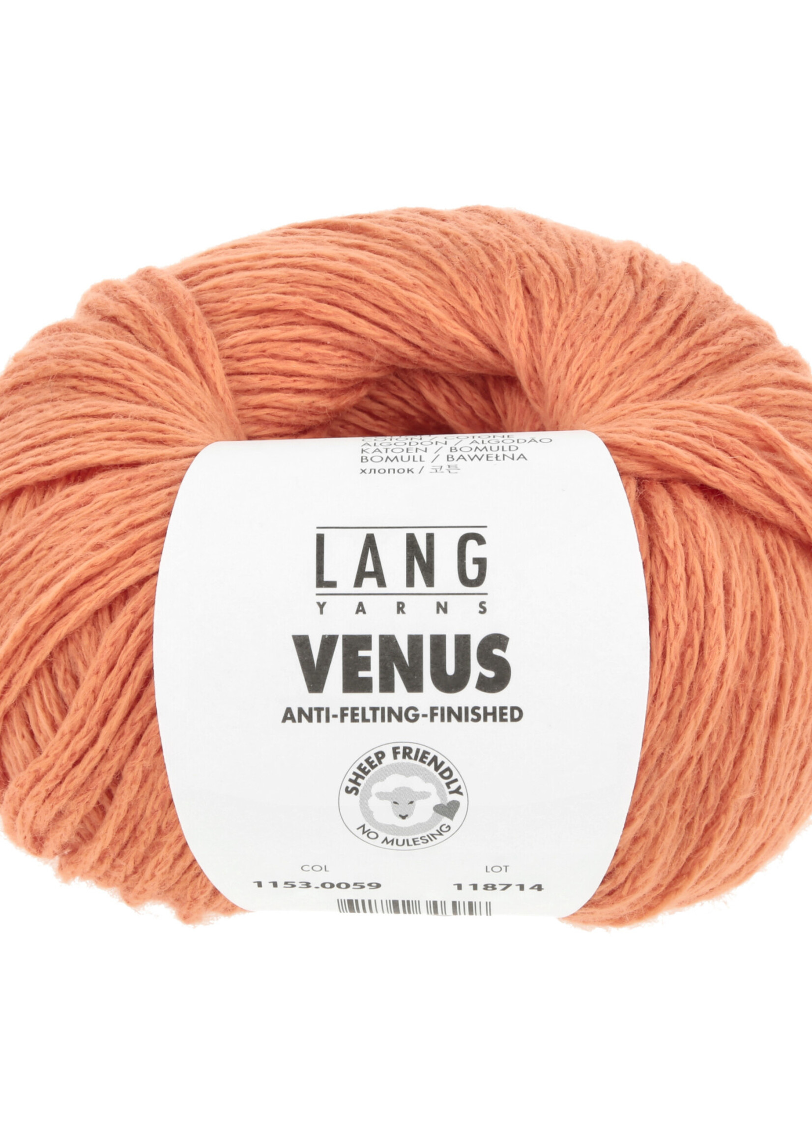 Lang Lang Yarns Venus | 0059 oranje