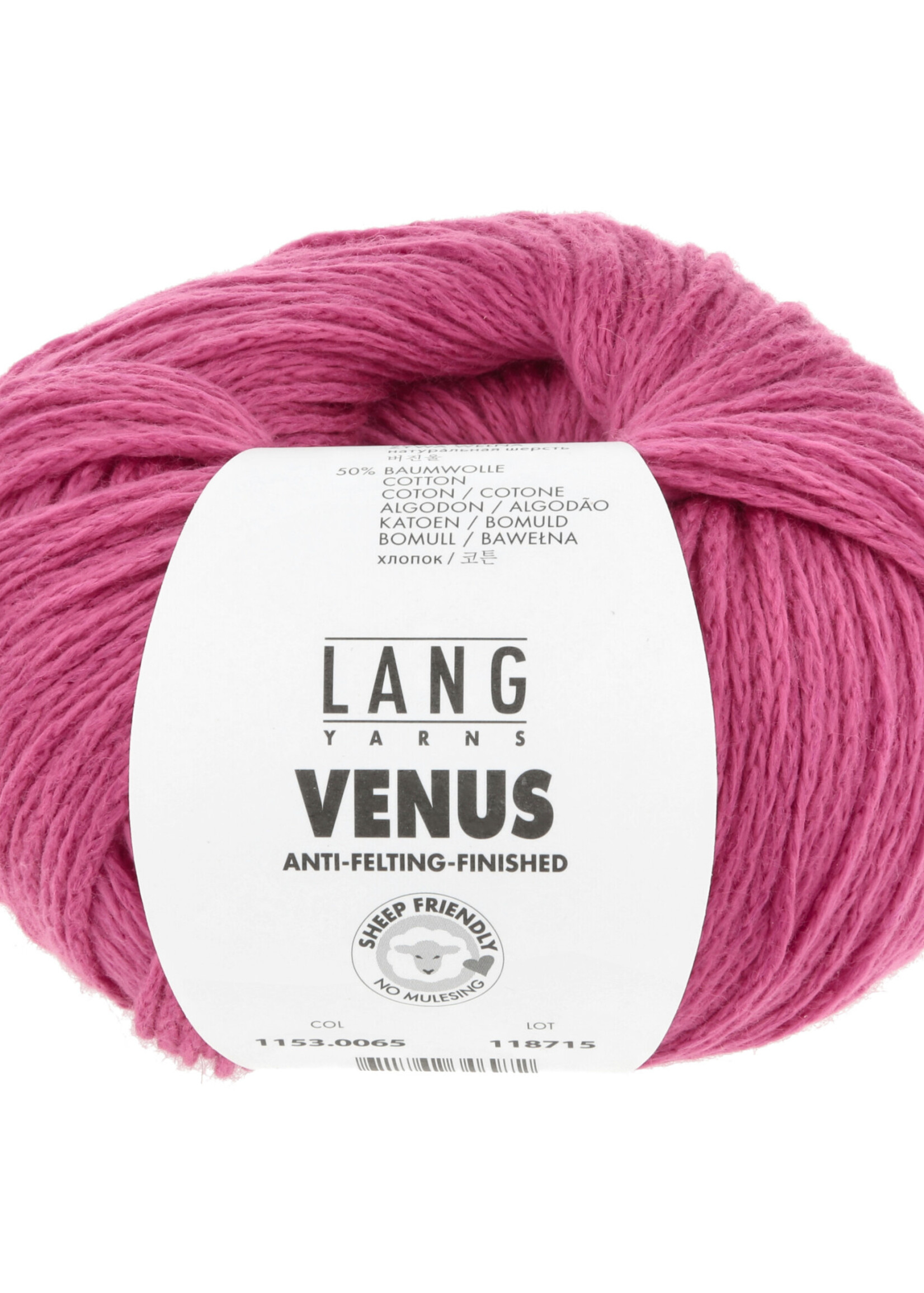 Lang Lang Yarns Venus | 0065 roze
