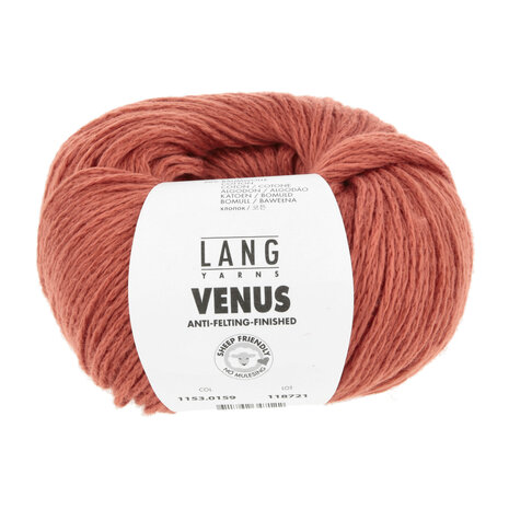 Lang Lang Yarns Venus | 0159 donker oranje