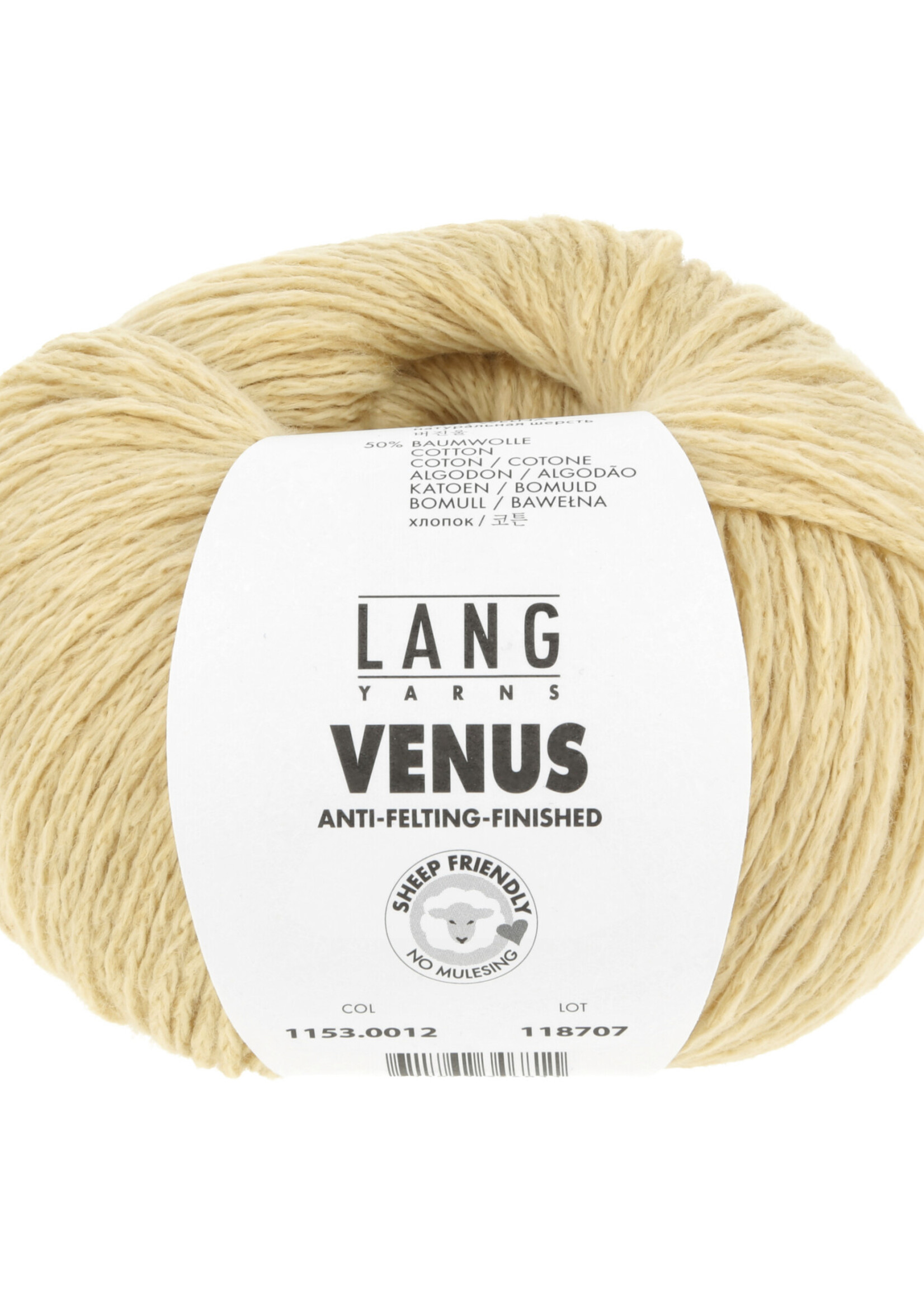 Lang Lang Yarns Venus | 0012 eigeel