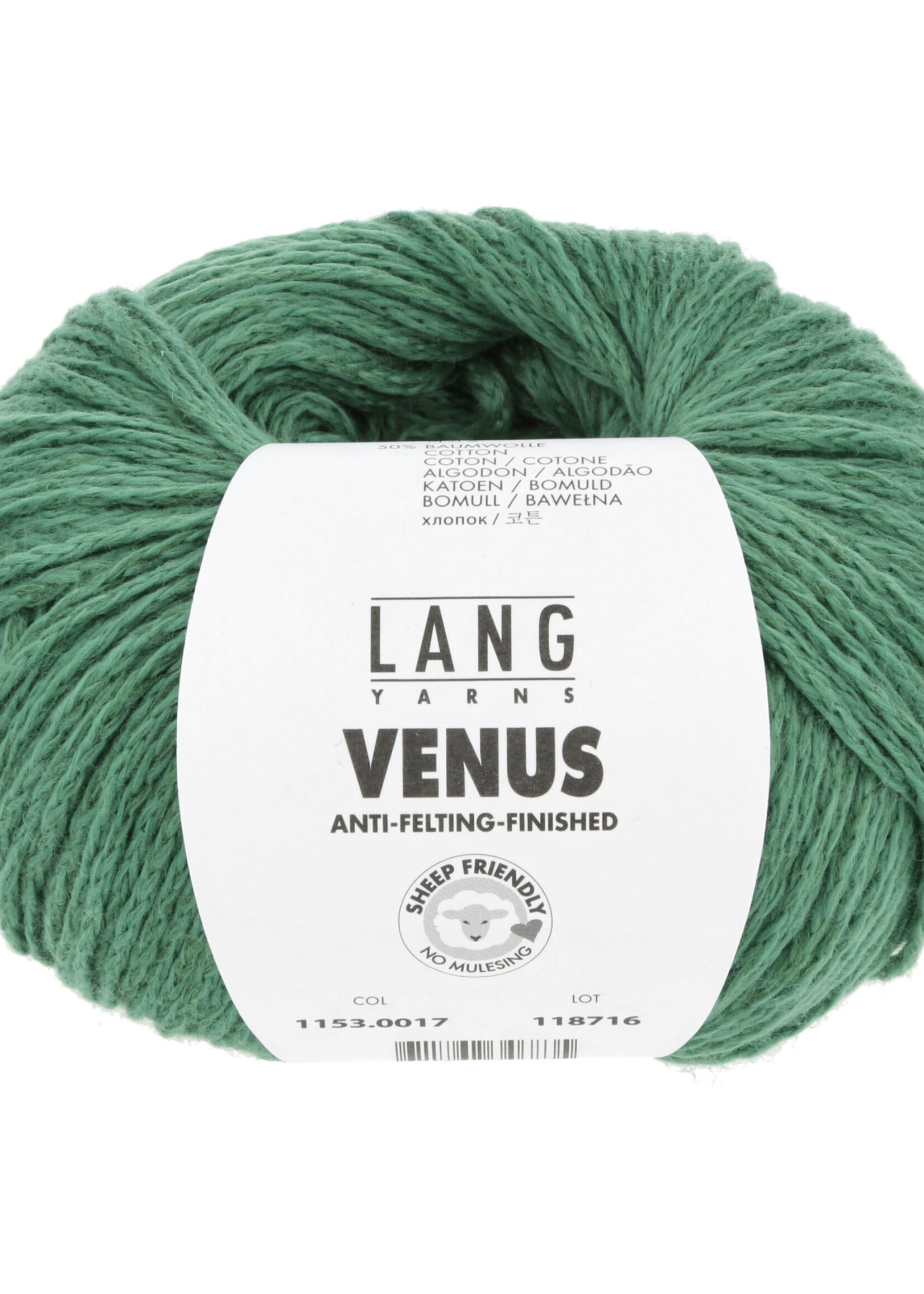 Lang Lang Yarns Venus | 0017 groen
