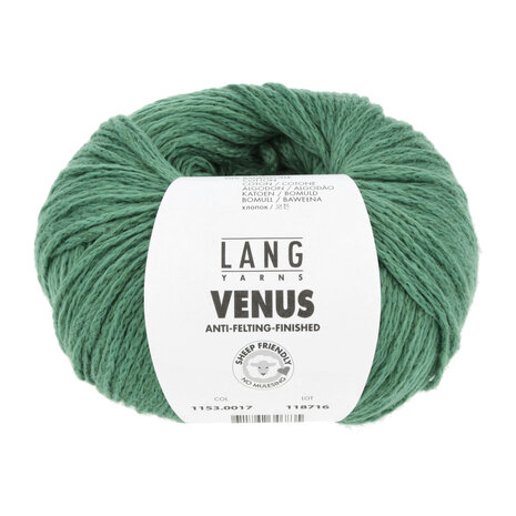 Lang Lang Yarns Venus | 0017 groen Lang Lang Yarns Venus | 0017 groen