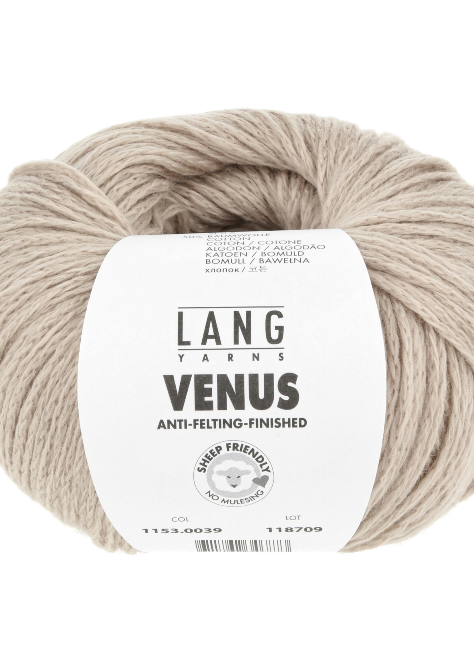 Lang Lang Yarns Venus | 0039 camel