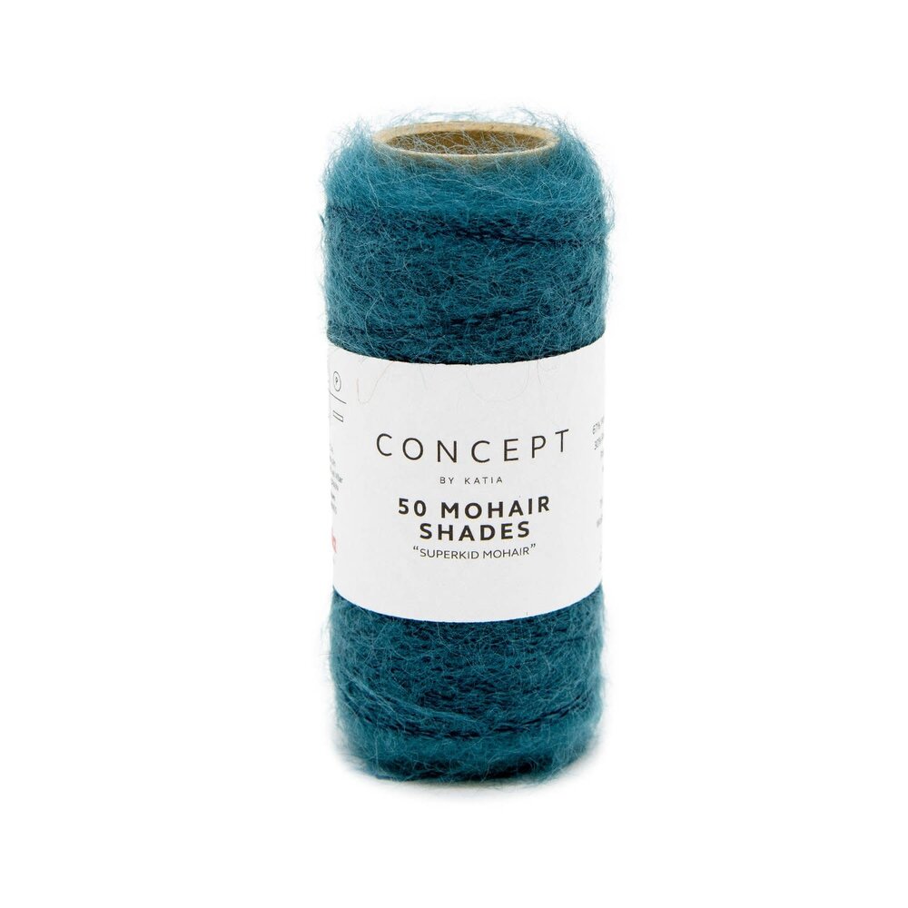Katia 50 Mohair Shades | 29 Groen blauw