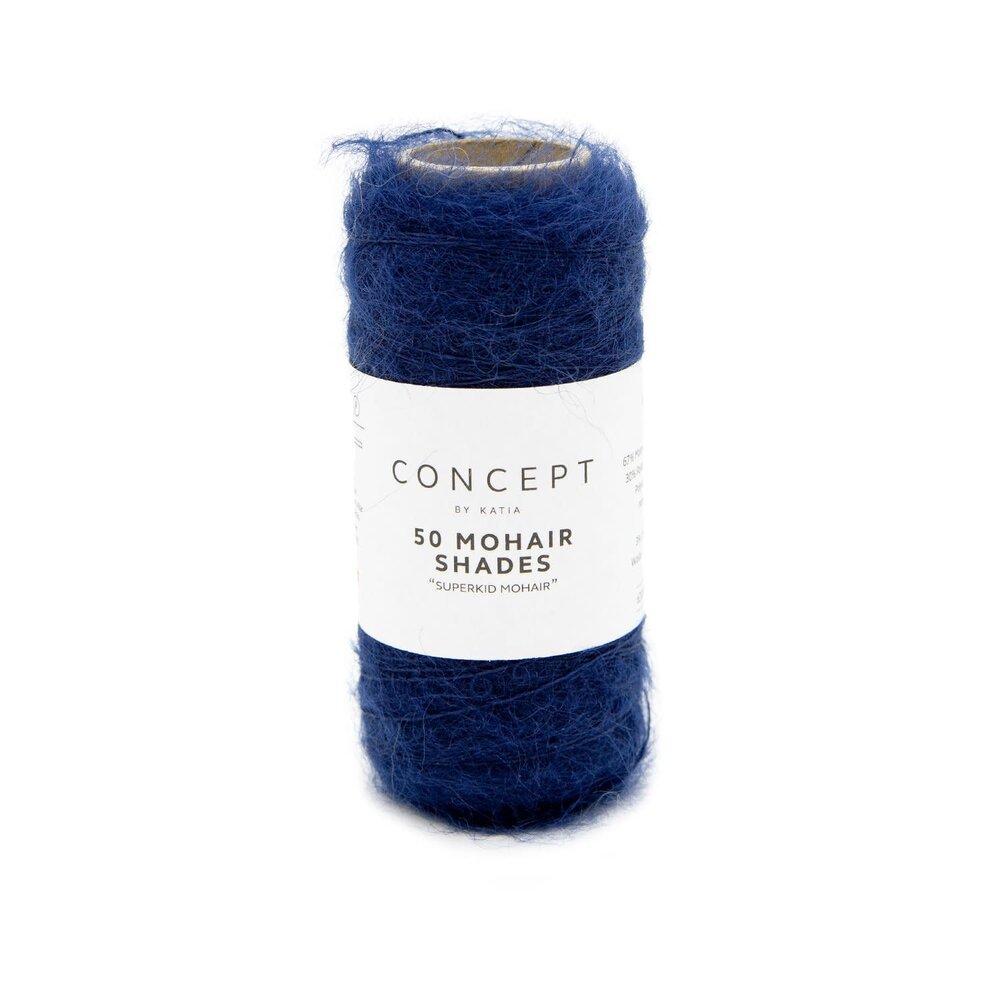 Katia 50 Mohair Shades | 34 Zeer donker blauw