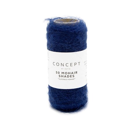 Katia 50 Mohair Shades | 34 Zeer donker blauw