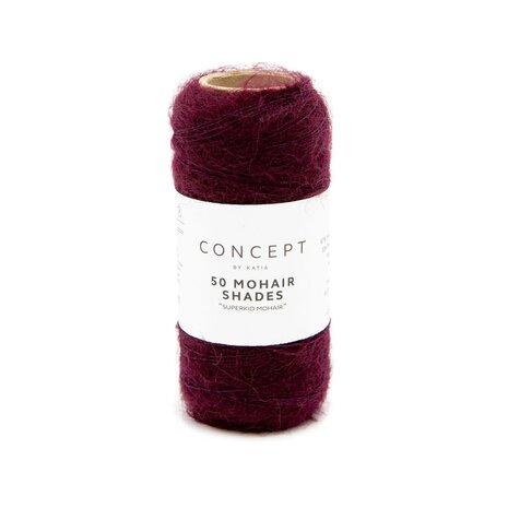 Katia 50 Mohair Shades | 40 Bordeauxrood Katia 50 Mohair Shades | 40 Bordeauxrood