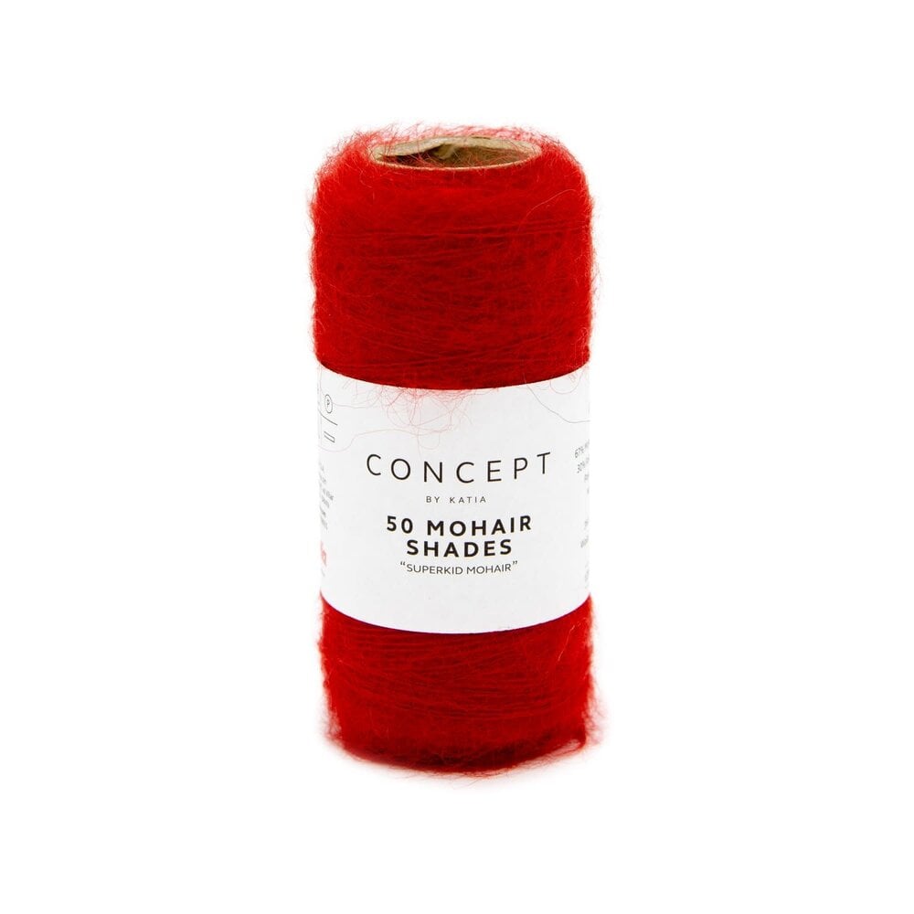 Katia 50 Mohair Shades | 43 Rood