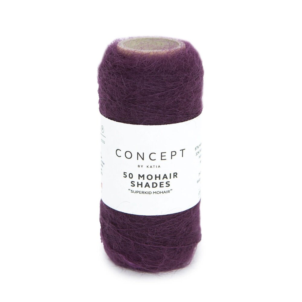 Katia 50 Mohair Shades | 55 Paars violet Katia 50 Mohair Shades | 55 Paars violet