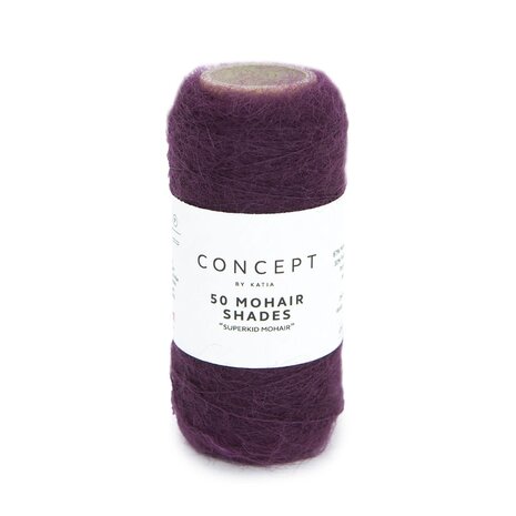 Katia 50 Mohair Shades | 55 Paars violet Katia 50 Mohair Shades | 55 Paars violet