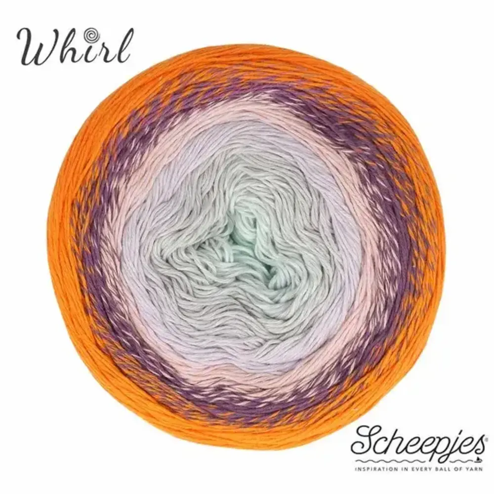 Scheepjes Scheepjes Cotton Whirl | 710 Clementine Cloud Scheepjes Scheepjes Cotton Whirl | 710 Clementine Cloud