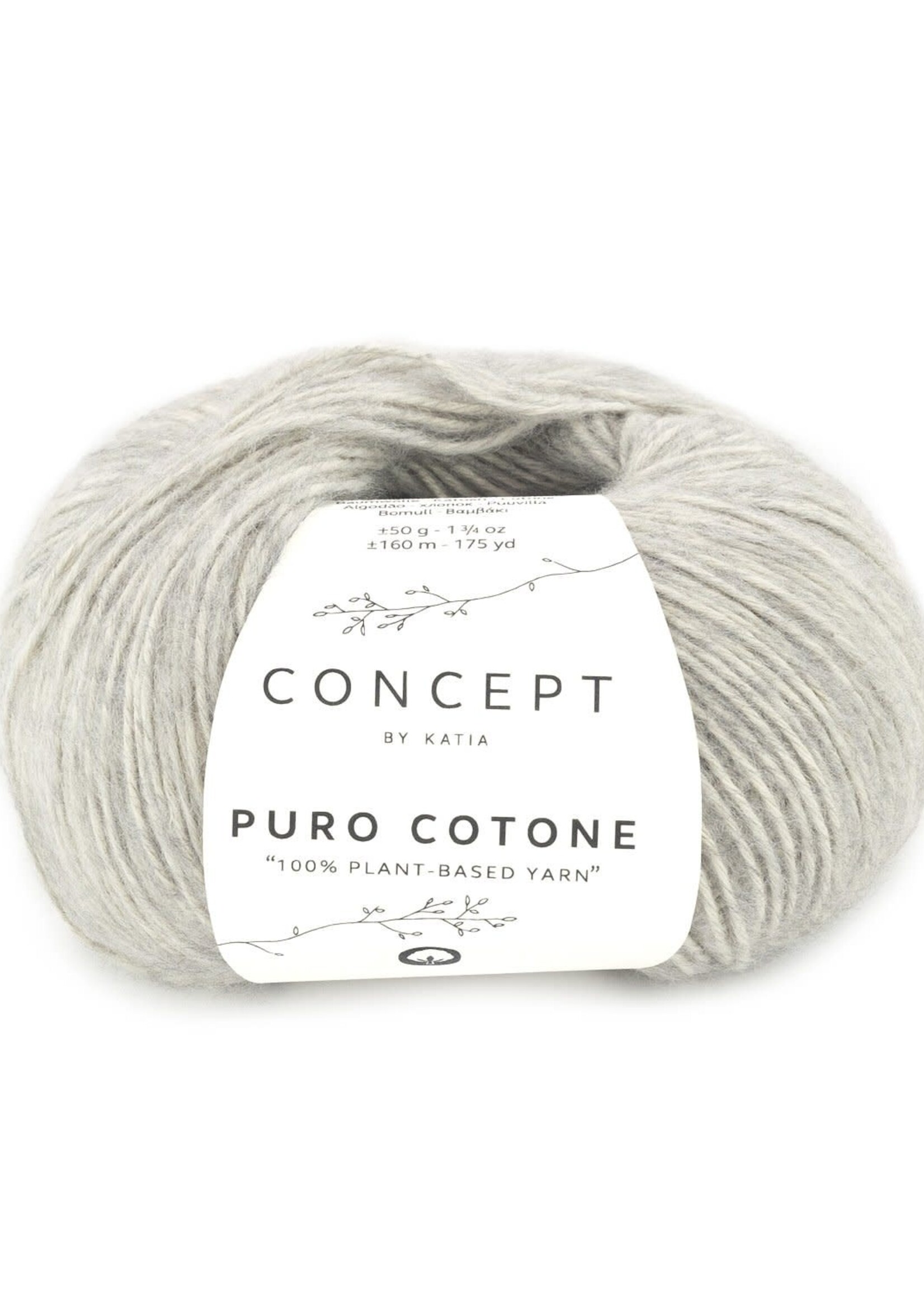 Katia Puro Cotone | 53 Licht grijs